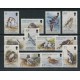 MALVINAS 1999 DEPENDENCIAS SOUTH GEORGIA SERIE COMPLETA DE ESTAMPILLAS NUEVAS MINT 60 EUROS AVES PAJAROS FAUNA Yv. 297/308